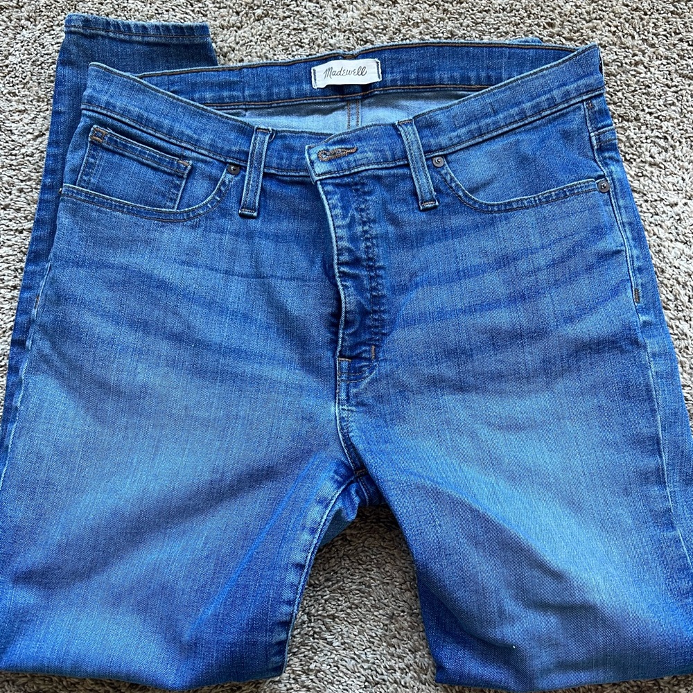 Madewell size 32 - 9” High Rise Skinny Crop